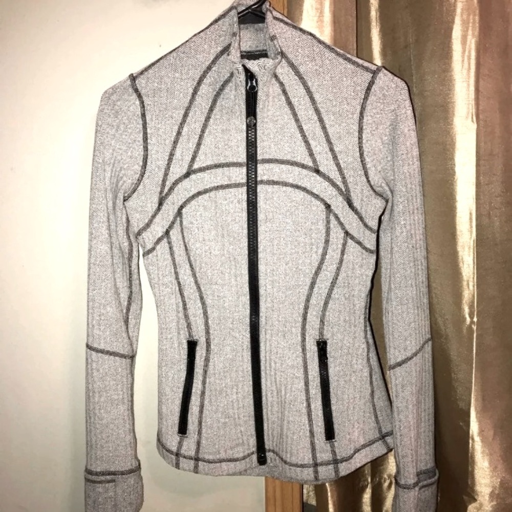 Lululemon Heathered Herringbone Define Jacket